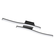 Plafoniera LED Serie Tratti 10W 1450LM Col. Nero