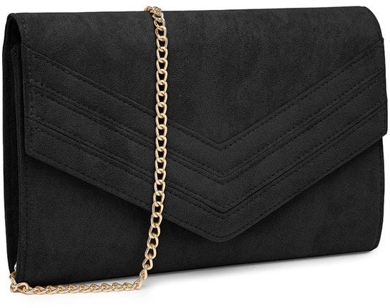 Borsa da sera elegante, pelle vegan suède, tasca da spalla crossbody, piccola borsa da sera per donna