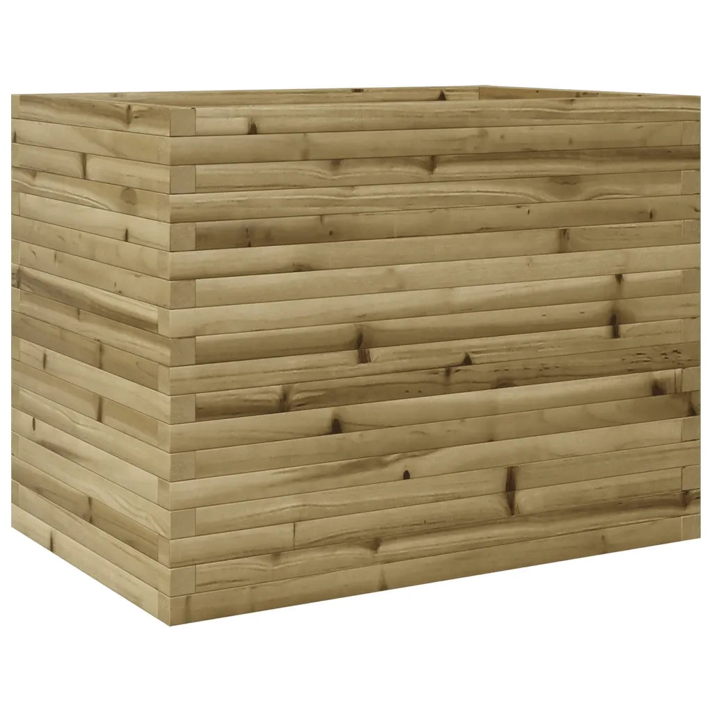 Fioriera | Cassetta per fiori | Vaso da Giardino 90x60x68,5 cm in Legno di Pino Impregnato