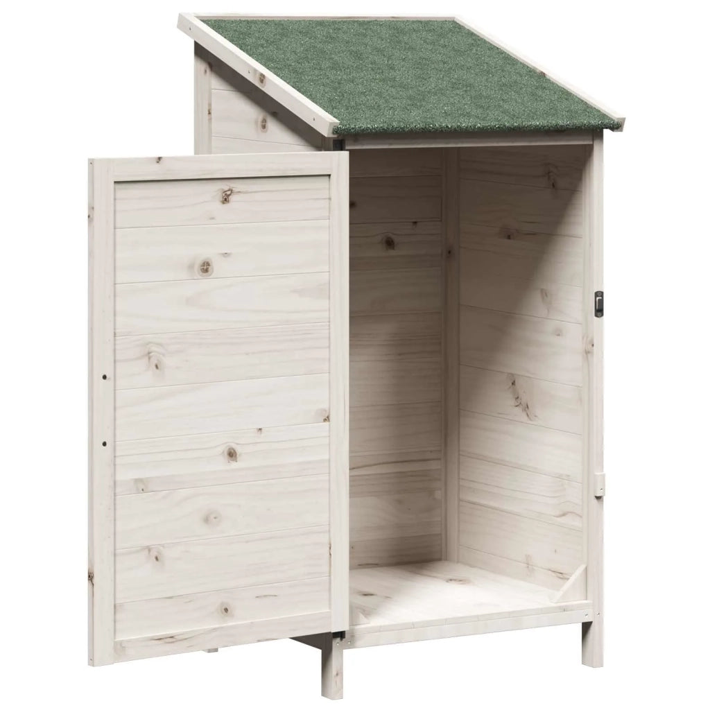 Capanno da Giardino Bianco 59 x 56 x 113,5 cm CFW4665707