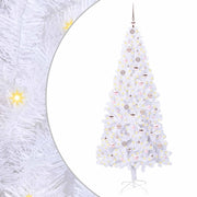 Albero di Natale | Decorazioni natalizie artificiale Bianco 210 cm PVC e Acciaio