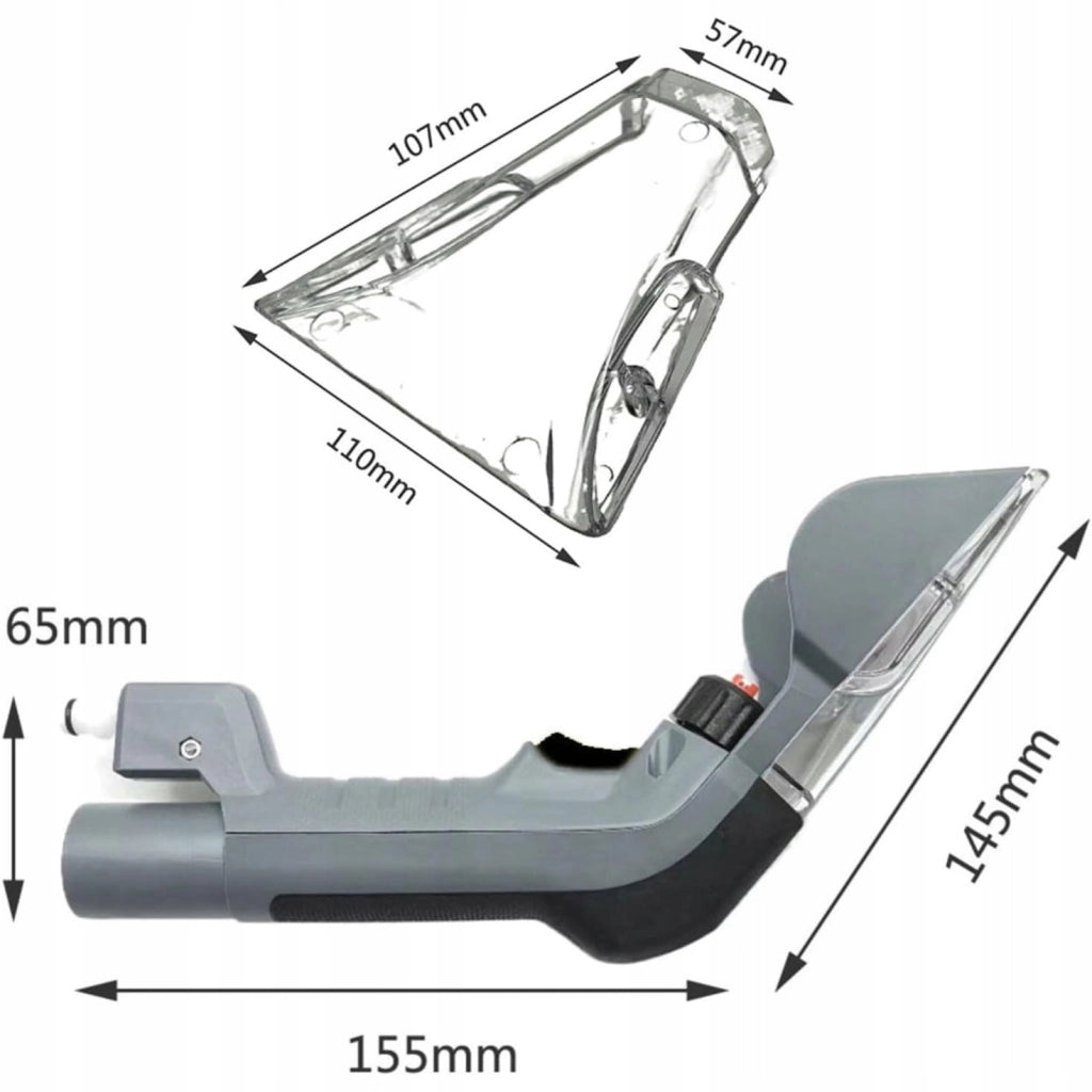 Ugello di Aspirazione per Tessuti compatibile con Kärcher Puzzi 8/1 9/1 10/1 10/2 30/4 – Ergonomico, Risparmio Acqua