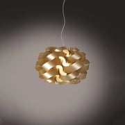 Sospensione Moderna Cloud Polilux ® New Gold E Metallo Cromo 1 Luce E14