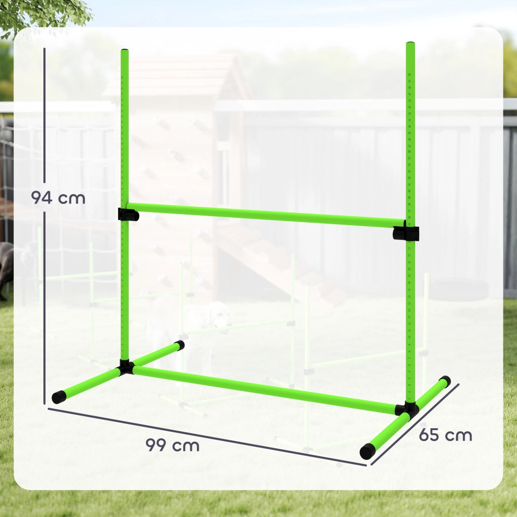 Set Agility per Cani ¨C zephmum ¨C Verde 99x65x94 cm