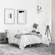 Giroletto Rovere Marrone 140x190cm in Legno Multistrato Metallo