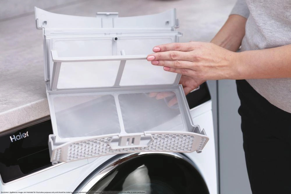 Haier I-Pro Series 3 HD90-A2939 asciugatrice Libera installazione Caricamento frontale 9 kg A++ Bianco