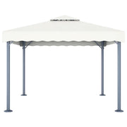 Gazebo 300x300 cm Crema Alluminio 48058