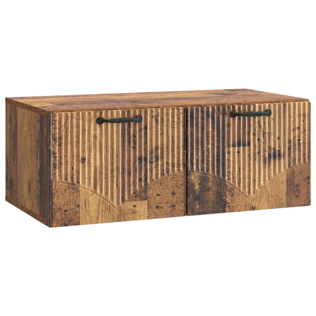 Mobile Porta TV da Muro Legno antico 78,5 x 41 x 30 cm 899033