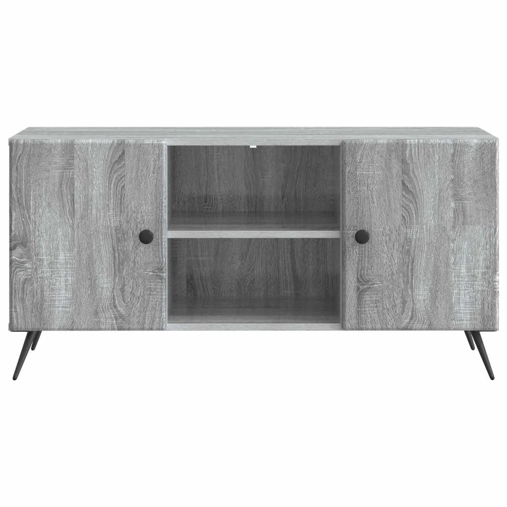 Mobile TV Grigio Sonoma 102 x 34,5 x 50 cm Legno ingegnerizzato 895621