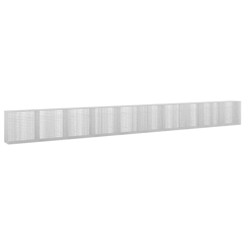 Gabione con filo da 3,5 mm e rete da 5x2,5 cm 1000x50x100 cm 3461870