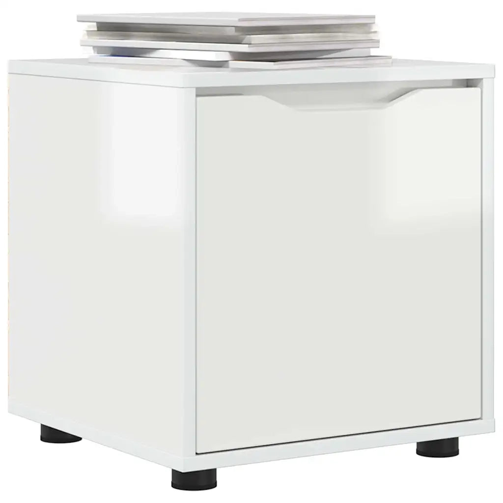 Mobile da Bagno | Armadio da bagno Bianco Lucido 40,5 x 40 x 44 cm