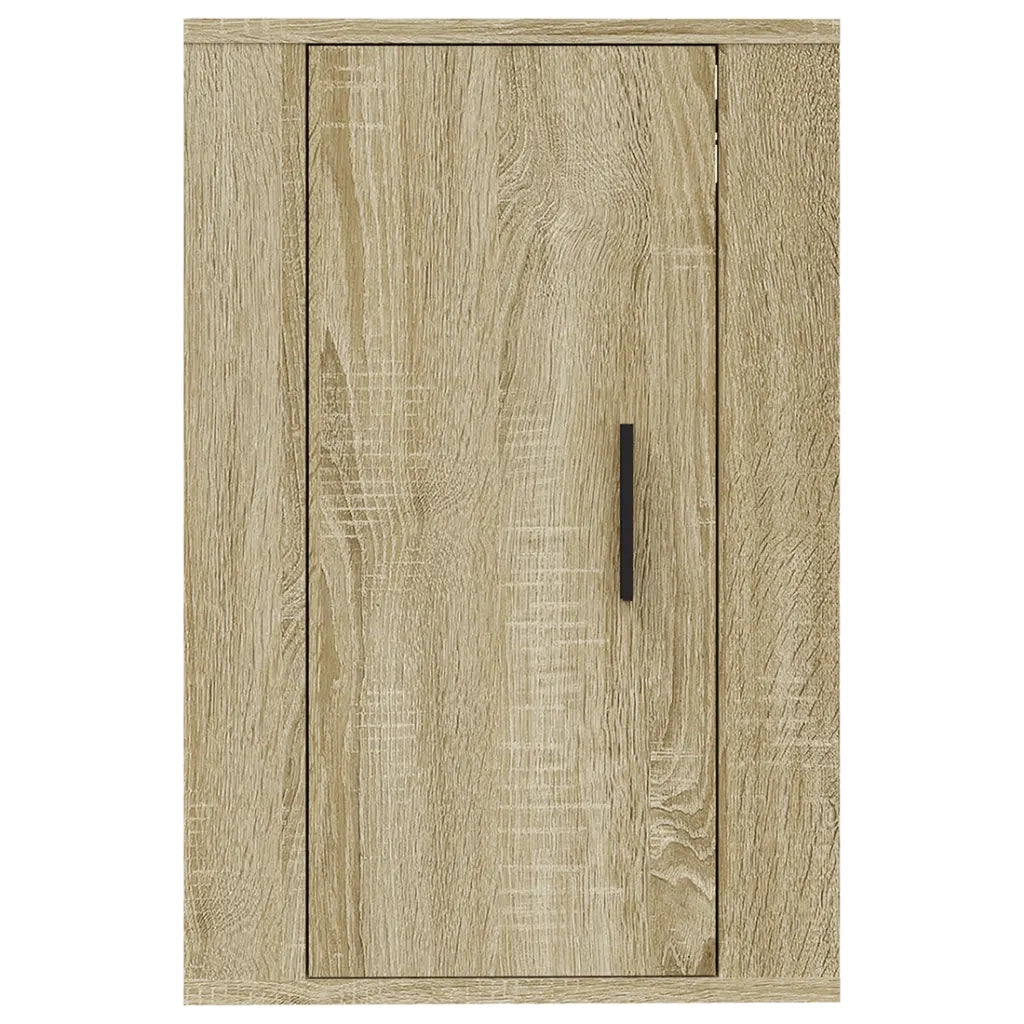 Mobili Porta TV a Parete 2 pz-Set di 2 Credenza per TV sospesa Rovere Sonoma 40x34,5x60 cm