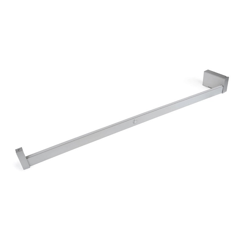 Barra Appendiabiti per armadi con luce LED Castor, batteria estraibile e sensore di movimento, L1.158 mm, Tecnoplastic..