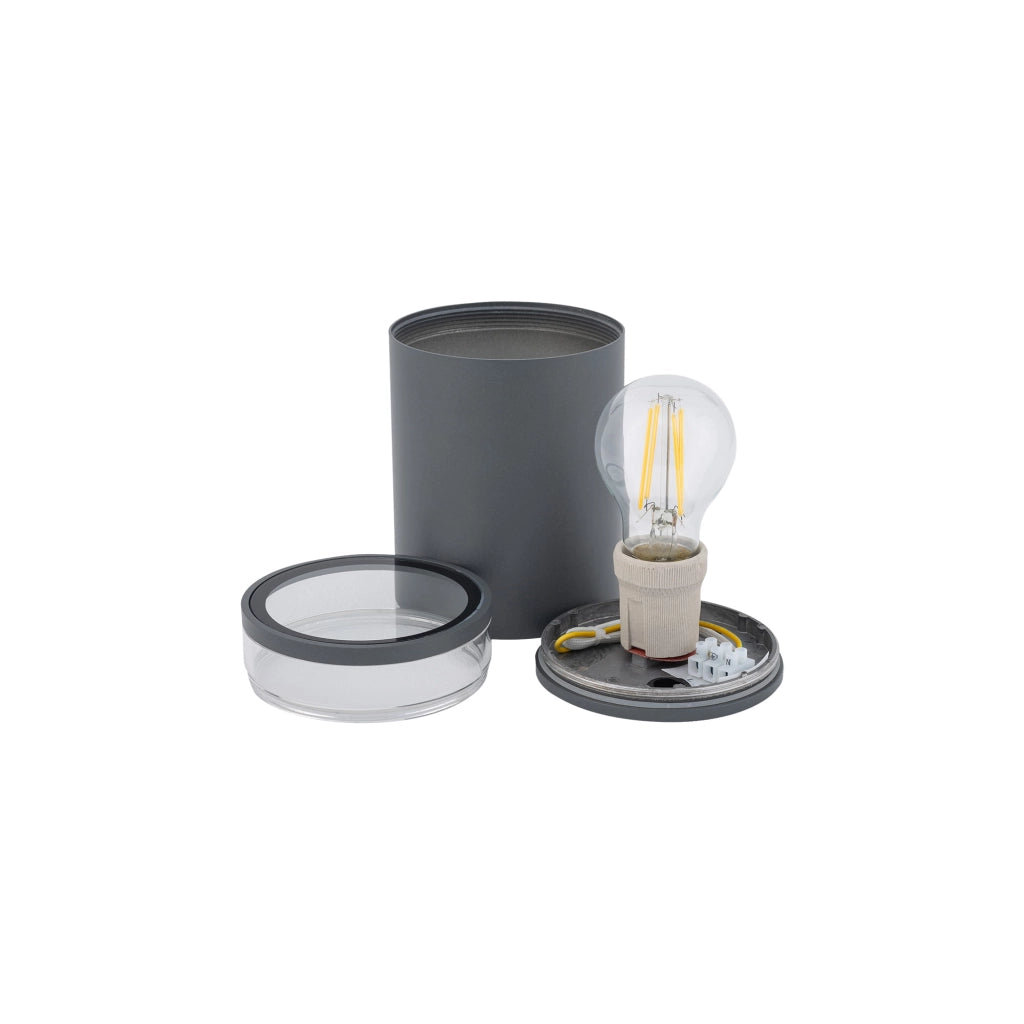Spot soffitto esterno grafite tondo E27 25W Nowodvorski