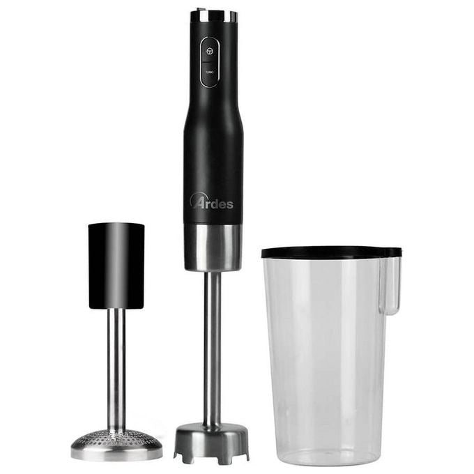 Ardes ARMIX03 frullatore 1 L Frullatore ad immersione 800 W Nero, Acciaio inox