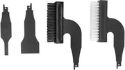 Set di Spazzole a Filo per Smaltimento Ruggine - Attrezzo di Scopa in Acciaio - Pulizia delle Mattonelle - Pulizia del Pavimento - Rimozione della Spatola di Plastico - Lama di Acciaio Dura 50 mm - Spazzola a Filo per Ruggine