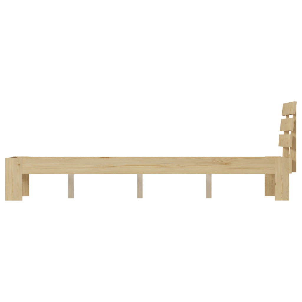 Letto in legno con testiera 140x200cm FINN
