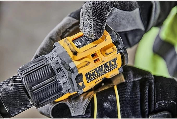 TRAPANO AVVITATORE CON PERCUSSIONE 90nm DEWALT - DCD805NT-XJ