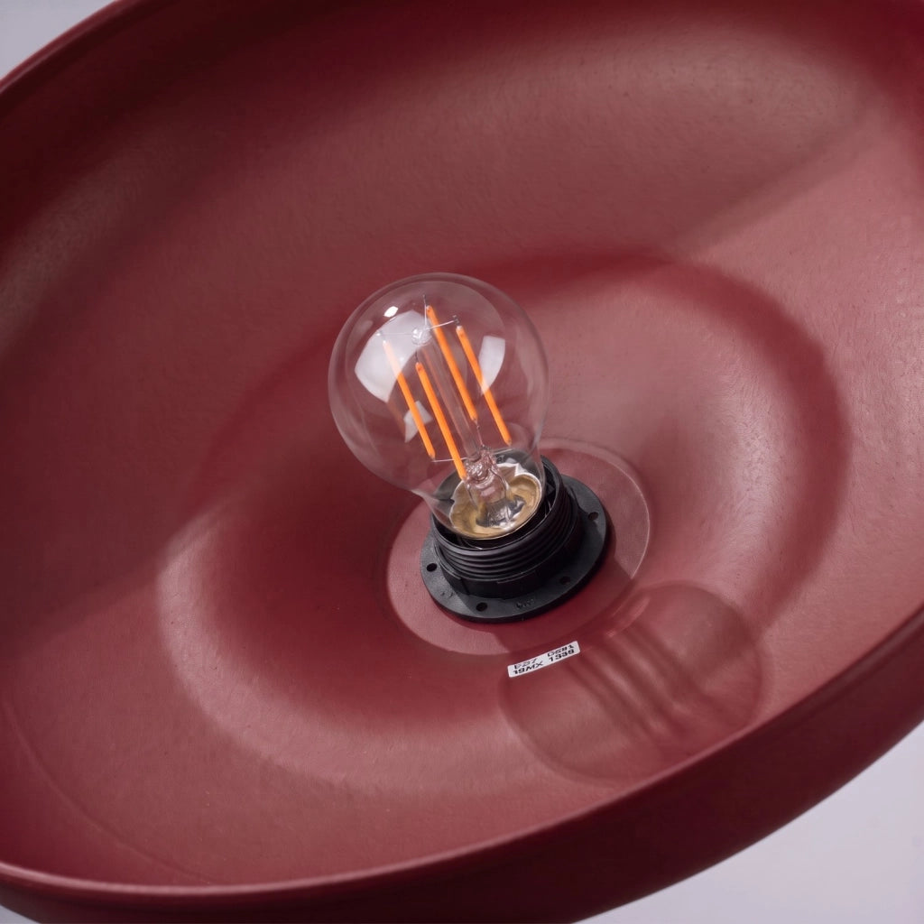 Lampada a sospensione GINA bordeaux