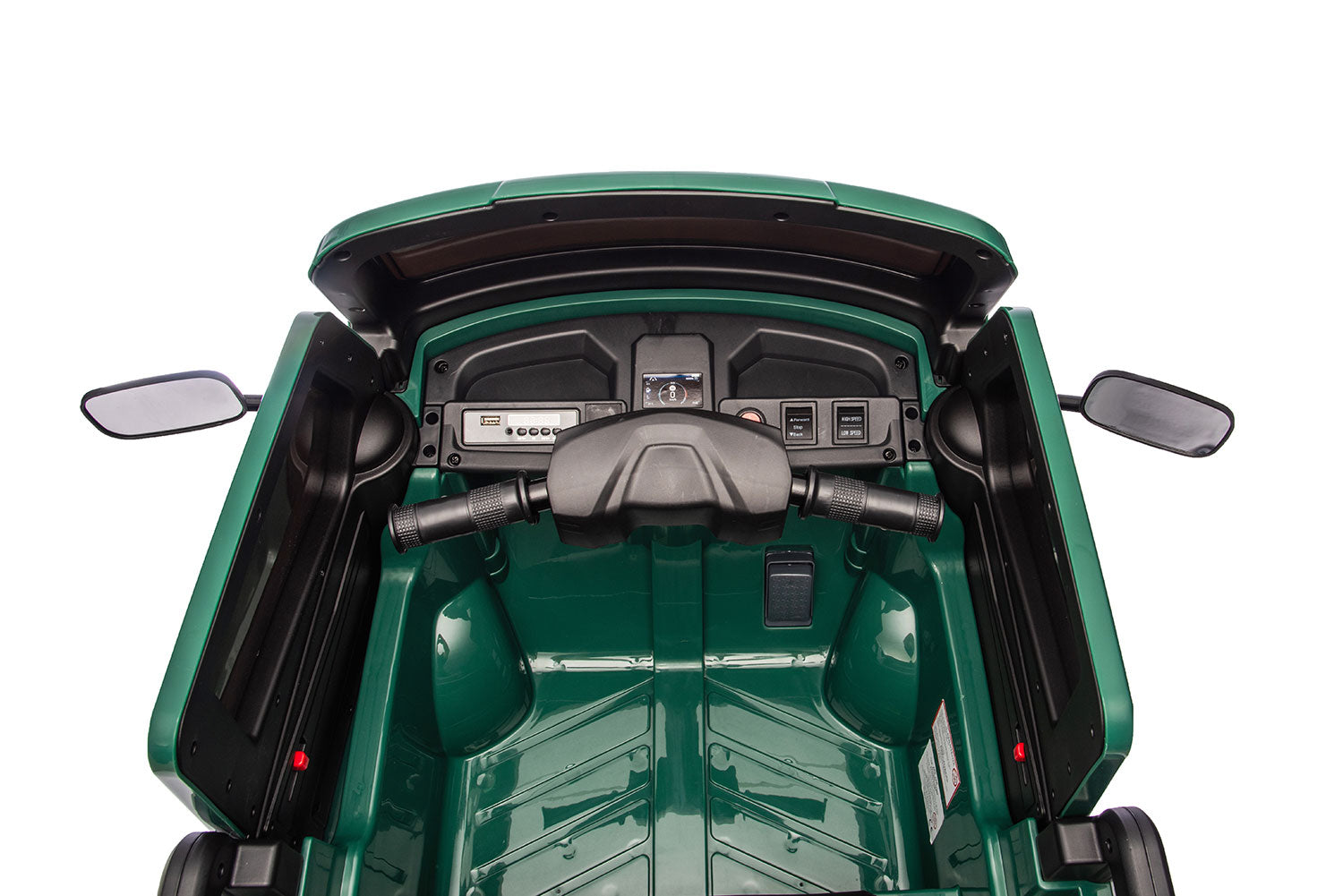 Macchina Elettrica per Bambini Licenza Piaggio Apecar 12V Verde