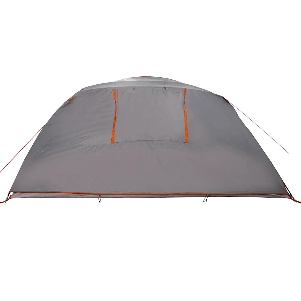 Tenda Familiare a Cabina per 6 Persone Grigia Impermeabile 94748