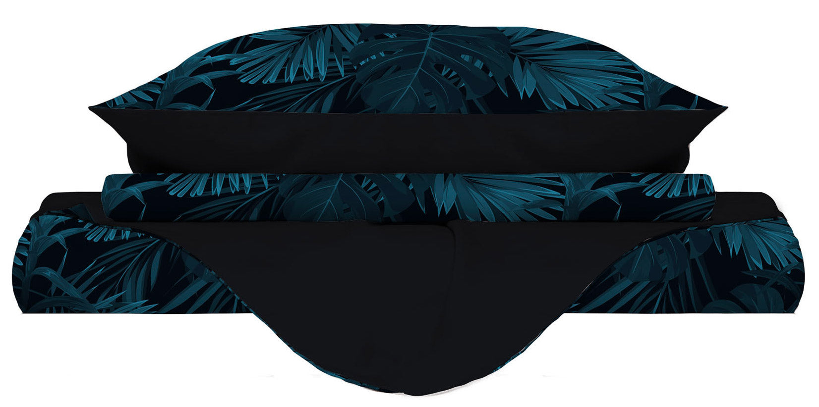 Copripiumino Singolo con Federe Stampato in Microfibra Banshe