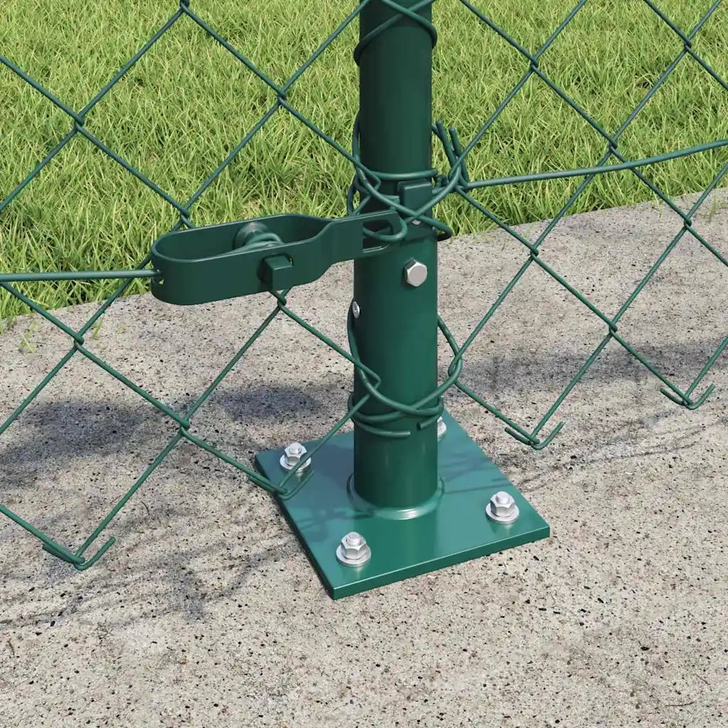 Palo della recinzione Verde 25 x 0,6 m (rete di 60 x 60 mm)