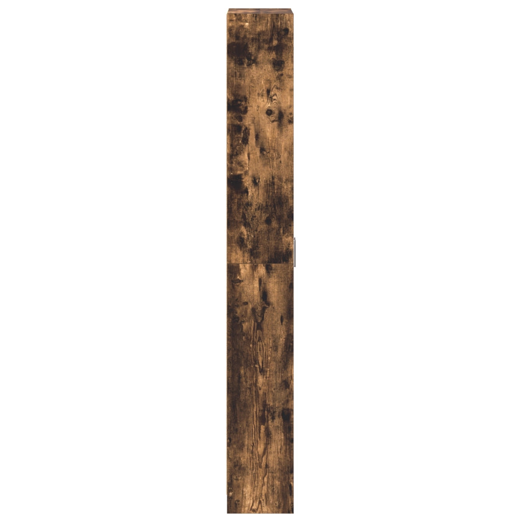 Armadio Rovere Affumicato 55x25x189 cm Legno Ingegnerizzato