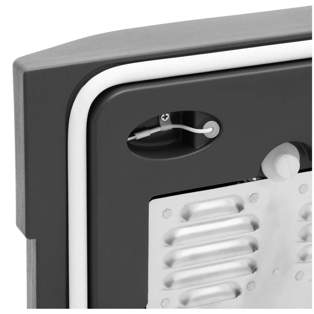 Contenitore termico isolato da 90 litri per contenitori GN 1/1 caricamento frontale indicatore di temperatura schiuma PE grigio 14_0008742