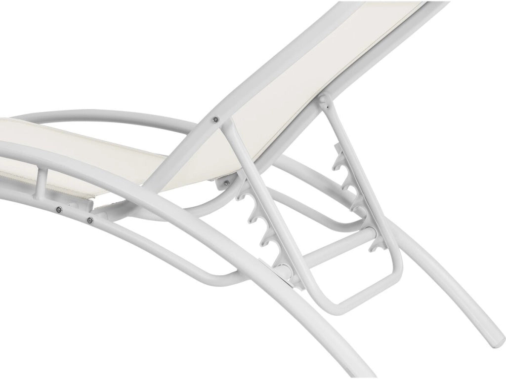 2 lettini in alluminio Beauty - PHOENIX - Ecru - set di 2