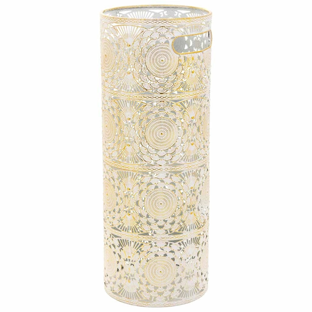 Portaombrelli metallo bianco 20x20x53h cm