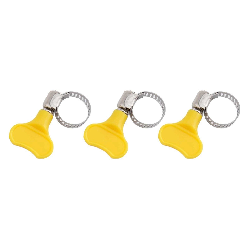 Set 3 pezzi fascette stringitubo in acciaio al carbonio  zincato con