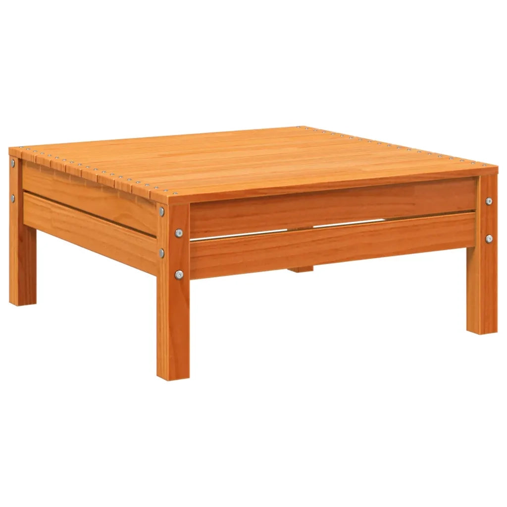 Set Divani Giardino 6pz con Cuscini Marrone Cera Massello Pino 3299449