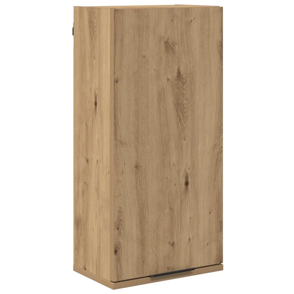 Set di mobili per il bagno con porta 5 pcs Rovere artigianale 3415888