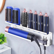 Sostegno per foltor senza perforazione - organizzatore multifunzionale - argento - acciaio inossidabile