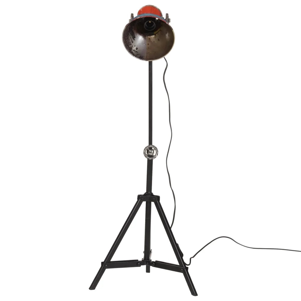 vidaXL Lampada da Terra 25 W Multicolore 35x35x65/96 cm E27