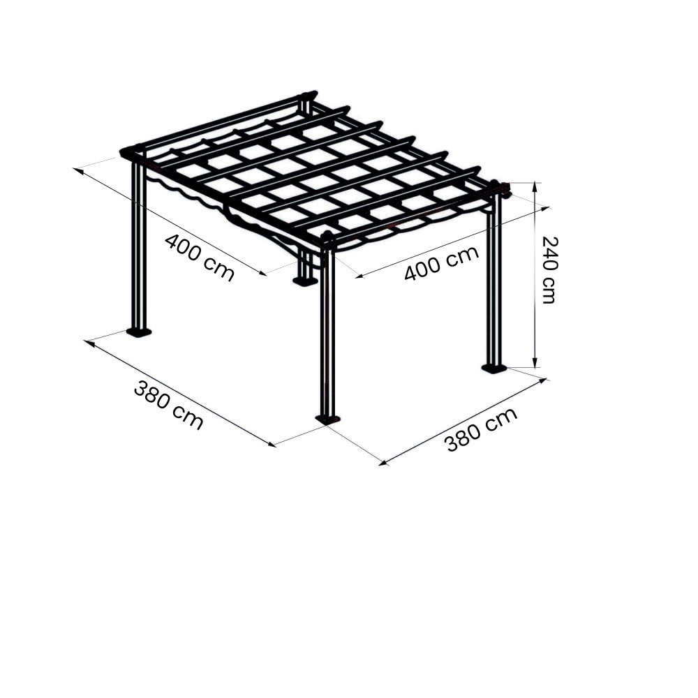 GAZEBO ASTORIA 4 X 4