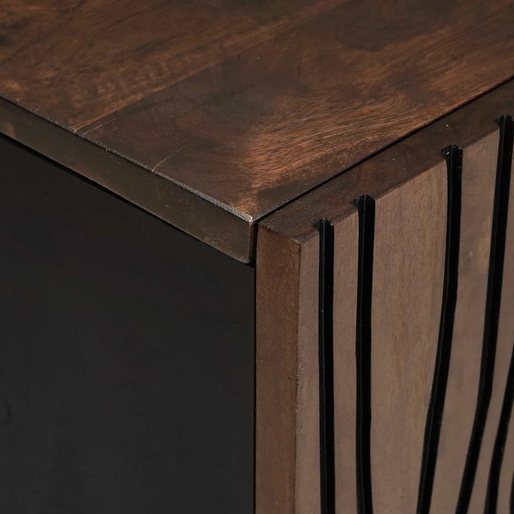 Mobile TV-Credenza per TV Noce 105 x 33 x 46 cm Legno multistrato