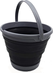 Emiciclo di raccolta acqua - 10 litri - secchio in plastica rotondo per acqua di pesca - bacinella portatile - 33 cm di diametro