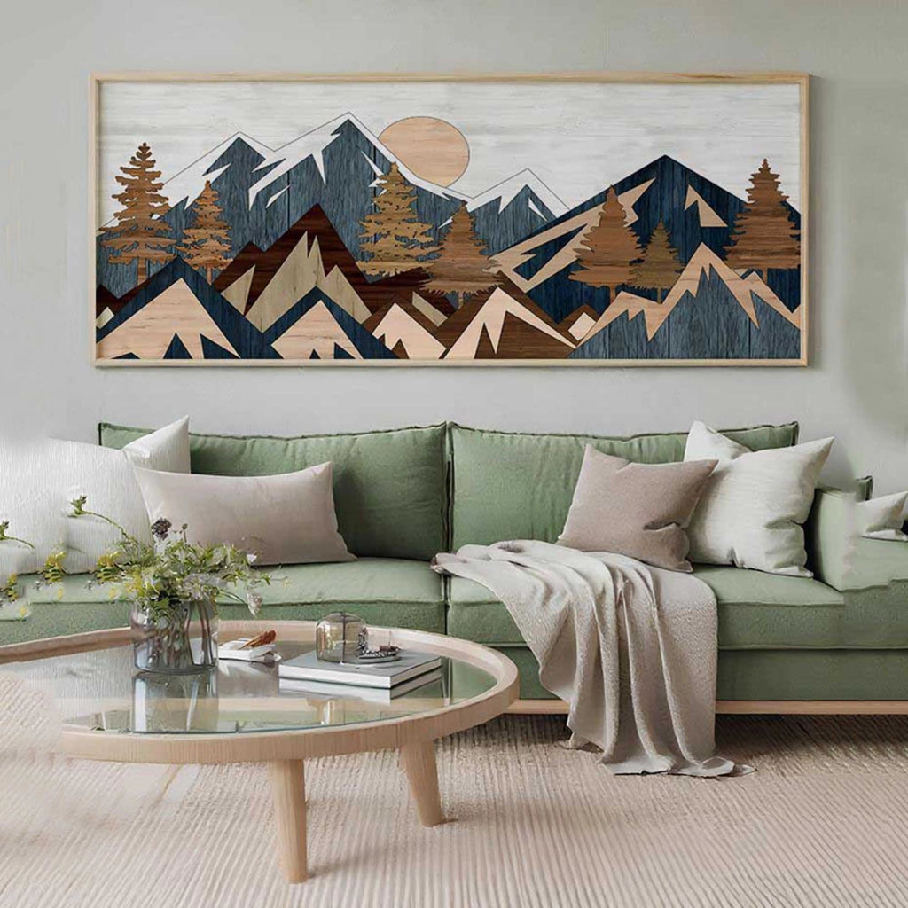Miroteso, Quadro Materiale Struttura in Legno Nobilitato, 50x120h cm Multicolore