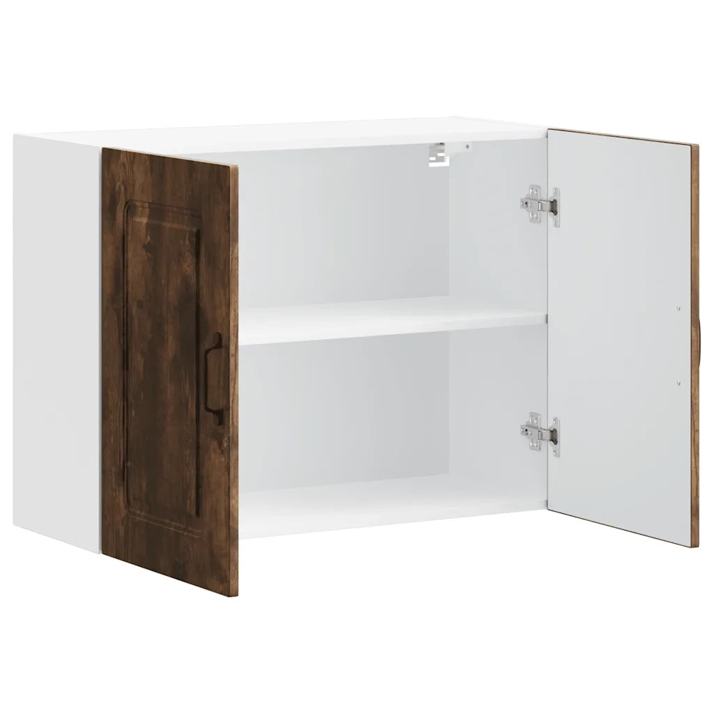 Pensile da Cucina Kalmar Rovere Fumo in Legno Multistrato 853592