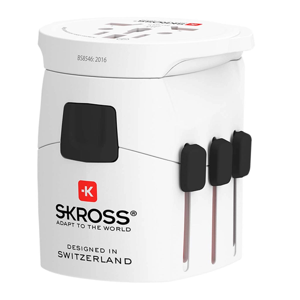 Adattatore da viaggio Pro Light World prese universali Bianco Skross