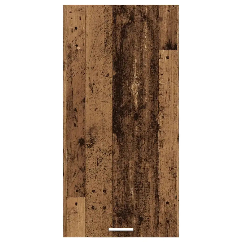 Armadio pensile Legno Antico e Bianco 50 x 31 x 100 cm 884352