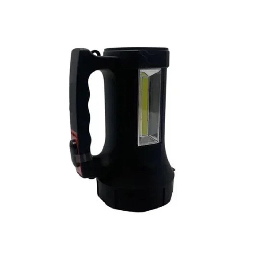 Trade Shop - Torcia Faretto Portatile A Led Ricaricabile Proiettore Digitale Multifunzione 15w Q-led15 -