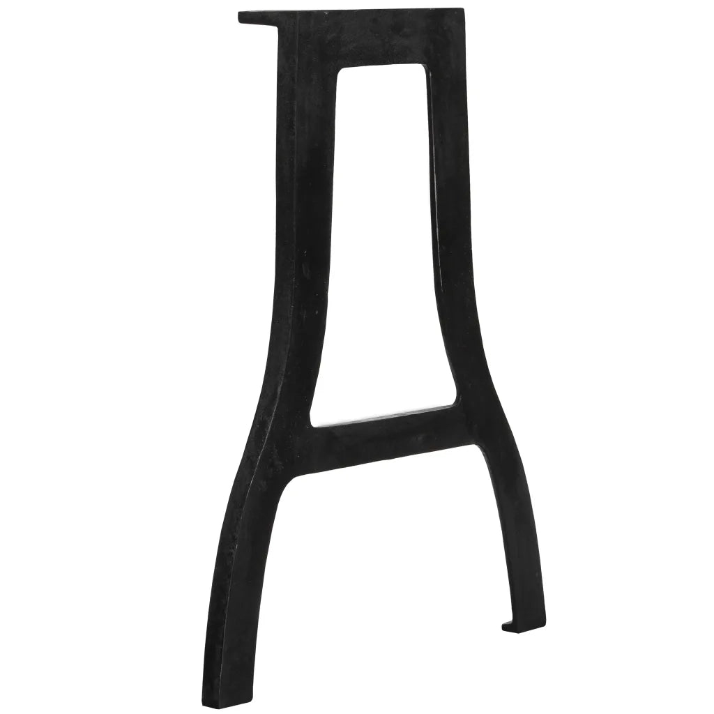 Gambe per Tavolo da Pranzo 2 pz a Forma di A in Ghisa cod mxl 71076
