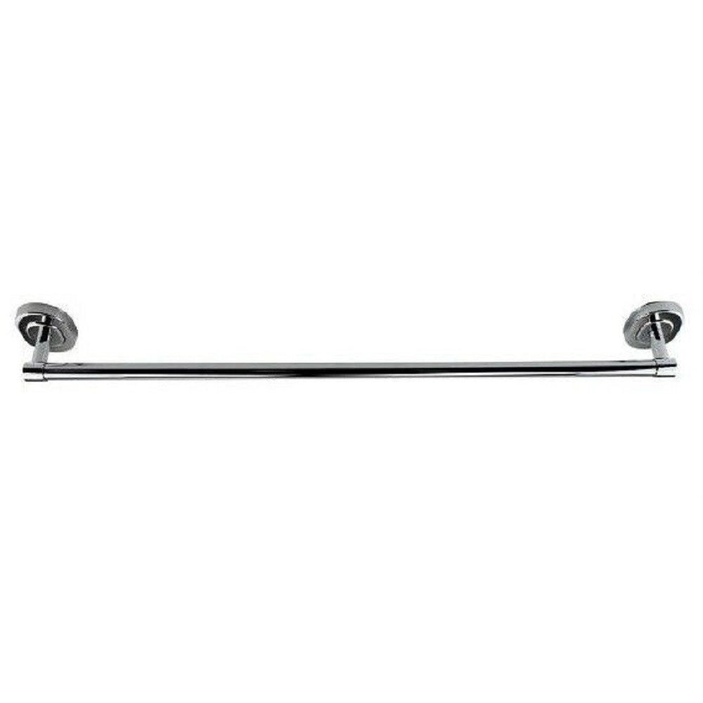 Trade Shop - Porta Asciugamani In Acciaio A Parete Bagno Fissaggio Con Viti Colla 40cm 69195 -