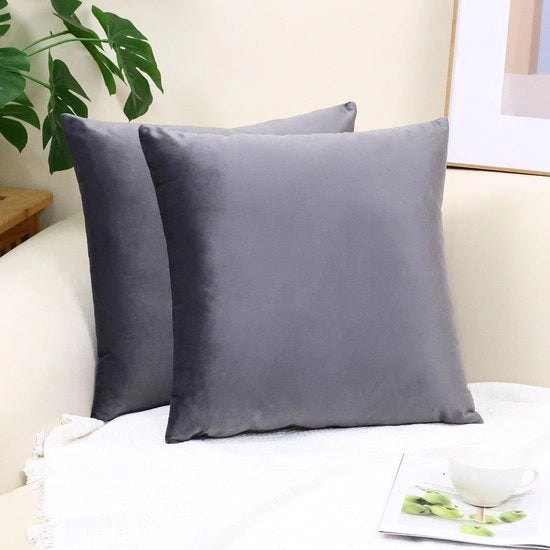Nottorio design stile moderno e minimalista copriletto notturno a due facce 45*45cm (senza inserto) * 2