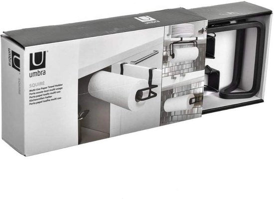 Supporto per utensili da cucina - nero - design moderno - accessorio da cucina