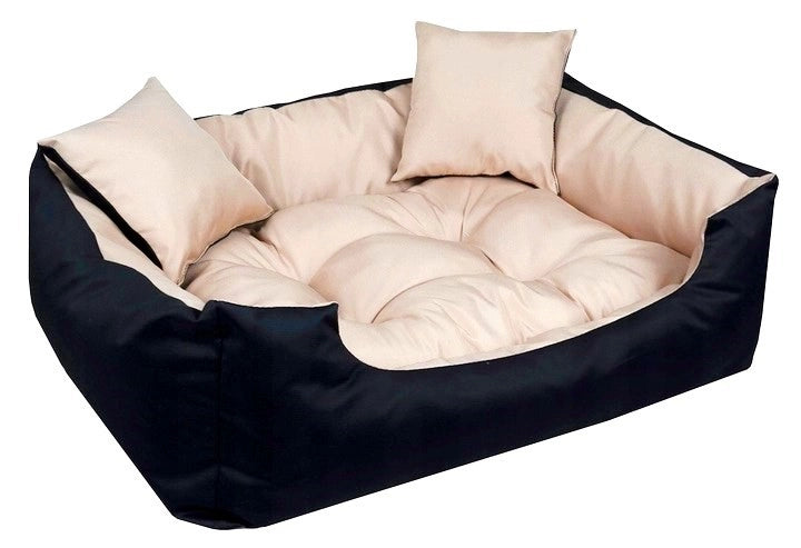 AIO FACTORY 75x65 cm ECCO Letto per cani impermeabile, beige