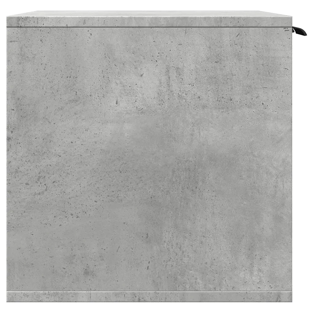 Recinto Lettiera Gatti Grigio Cemento 60x40x40 cm in Truciolato
